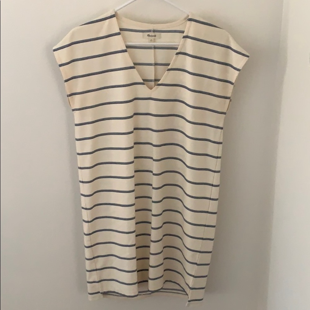 Madewell boxy striped dress